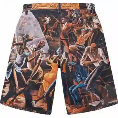 Supreme x Ernie Barnes SS25 Baggy Denim Short