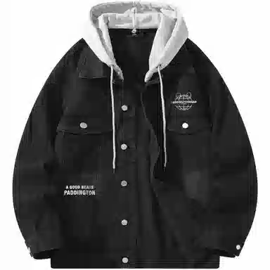 Paddington Bear Retro Denim Hoodie Jacket