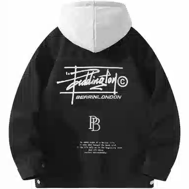 Paddington Bear Retro Denim Hoodie Jacket