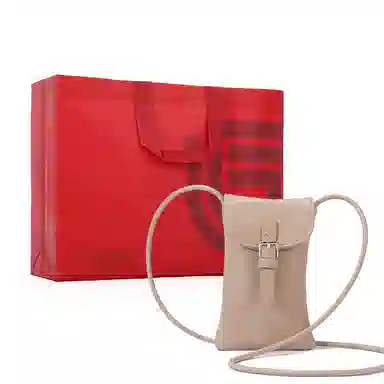 都宝路 韩版时尚轻便百搭休闲 合成革 单肩斜挎手机包 小号 女款 多色