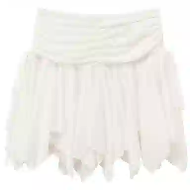 CHUU Lace Skirt White