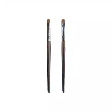 悦初美  动物毛化妆刷羊毛马毛 纤维毛双支 眼影刷 细节