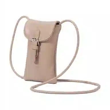 都宝路 韩版时尚轻便百搭休闲 合成革 单肩斜挎手机包 小号 女款 多色