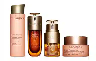 娇韵诗 焕颜弹力护肤套装 舒缓紧致保湿 四件套