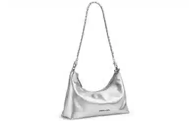 CHARLES&KEITH Dusk Silver Small Shoulder Bag