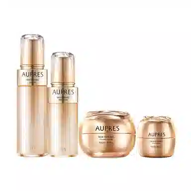 欧珀莱 臻源凝时水乳眼霜面霜护肤套装 保湿紧致 四件套