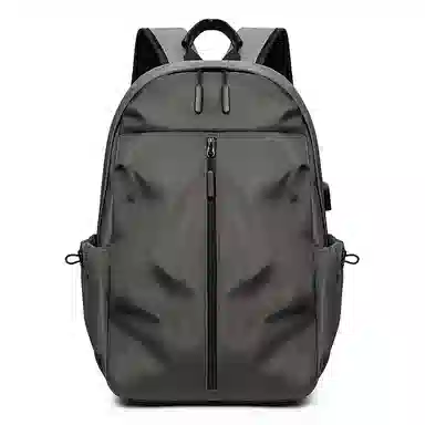 泰克森 大容量休闲轻便 牛津布 双肩包 男女同款情侣款 灰色/黑色/蓝色