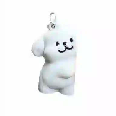 千桐 新创意磁吸小狗不离不弃就是要和你在一起 可爱高颜值书包 塑料 挂件 男女同款情侣款