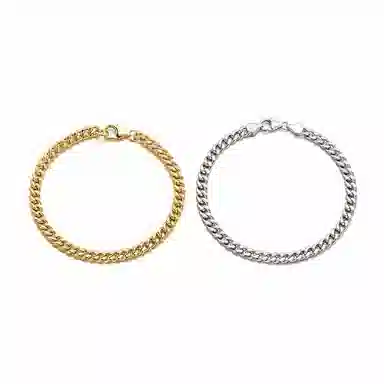 IDEAGEMER Cuba Chain Bracelet