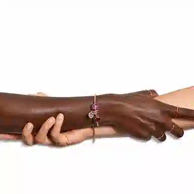 Pandora Rose Gold Blue Charm