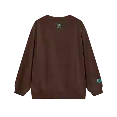 腾讯视频草场地 《斩神之凡尘神域》官方系列 字母动漫人物印花宽松舒适百搭圆领卫衣 男女同款