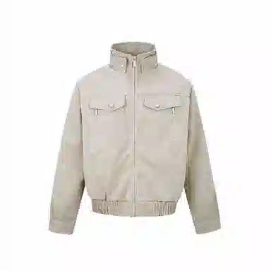 轻迎 加厚保暖美式复古棉服 男款