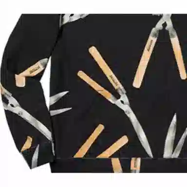 Supreme SS19 Shears Hooded Sweatshirt Black