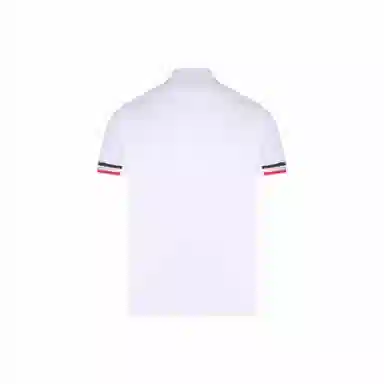 Moncler SS22 White Polo