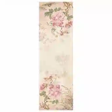 上海故事 绮绣牡丹  礼盒装 桑蚕丝 披肩 女款