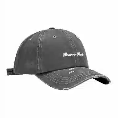 啄木鸟 大头围水洗牛仔复古大帽檐显脸小 棉 鸭舌帽 男女同款情侣款