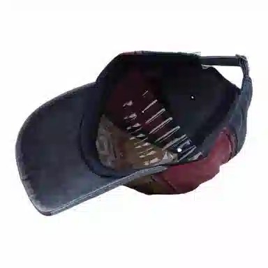 啄木鸟 欧美布贴动漫鲨鱼刺绣水洗牛仔 户外运动遮阳水洗 棉 鸭舌帽 男女同款情侣款