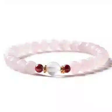 【佳缘天成】 凤凰涅磐 浪漫粉晶转运珠 新中式原创设计小众高级感#好运 水晶 手串 女款