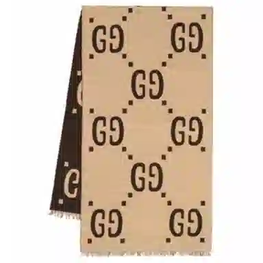 Gucci Scarf Brown/Beige