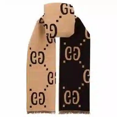 Gucci Scarf Brown/Beige