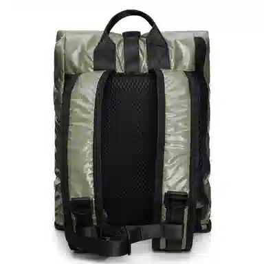 Rains Sibu Rolltop Rucksack Mini Black/Light Aqua