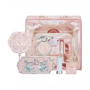 花知晓 天鹅深浅礼盒彩妆套装 气色提亮肤色 五件套