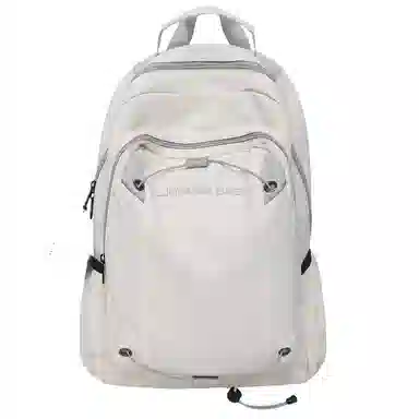 泰克森 时尚休闲 尼龙 双肩包 大号 男女同款情侣款 米白色/黑色/卡其色/蓝色