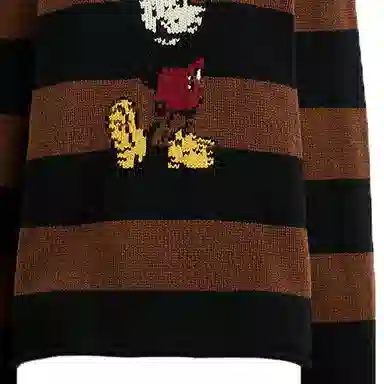 COACH Mickey Mouse Striped Turtleneck