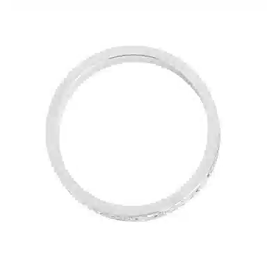 Cartier Love Full Diamond Ring 18K White Gold Wide