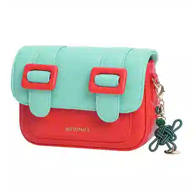 MERIMIES PU Mouse Mint-Red