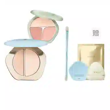 彩棠 腮红双拼高光套组 提亮肤色修饰肤色