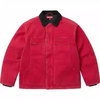 Supreme Old English Canvas Work Jacket