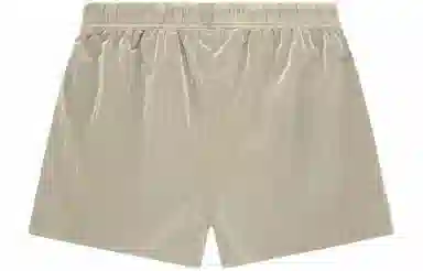 Fear of God Essentials SS24 drop2 Crinkle Nylon Running Short Logo GARDEN YELLOW