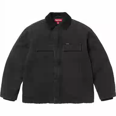 Supreme Old English Canvas Work Jacket