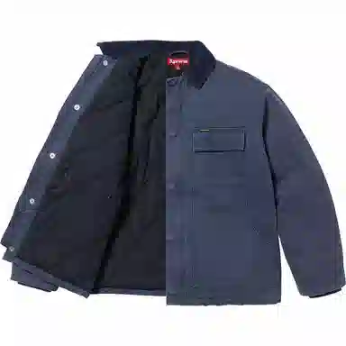 Supreme Old English Canvas Work Jacket