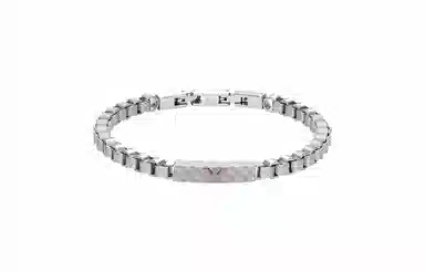 Armani Fashion Bracelet Silver