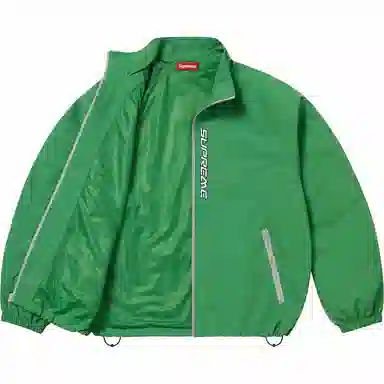 Supreme Contrast Zip Track Jacket