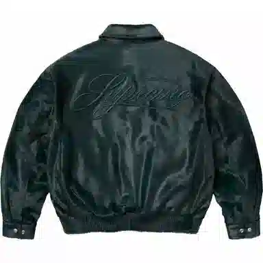 Supreme Ponyhair Varsity Jacket