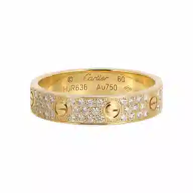 CARTIER LOVE 4mm-5mm 18K