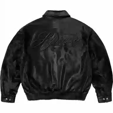 Supreme Ponyhair Varsity Jacket