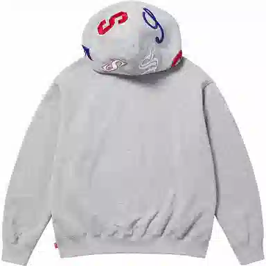 Supreme SS25 WEEK1 Multi S Logo Hooded Sweatshirt