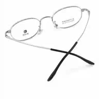 【联系客服可选配镜套餐】 康视顿 轻盈书呆椭圆框 β钛 光学镜架 女款