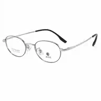 【联系客服可选配镜套餐】 康视顿 轻盈书呆椭圆框 β钛 光学镜架 女款