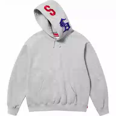 Supreme SS25 WEEK1 Multi S Logo Hooded Sweatshirt