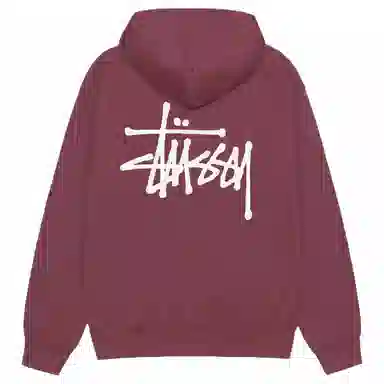 Stussy SS22 Basic Stussy Zip Hood Logo