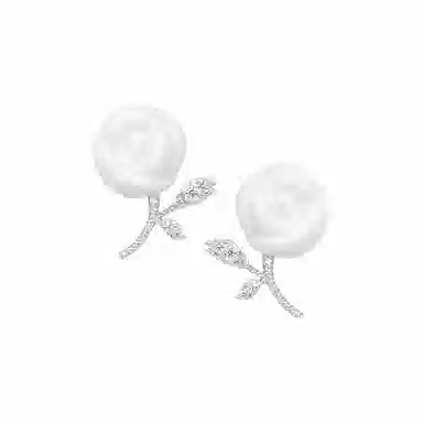 YVMIN Rose Ceramic Earrings