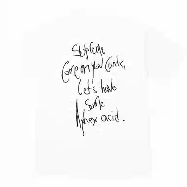 Supreme x Aphex Twin Windowlicker Tee