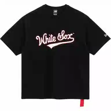 New Era MLB Cooperstown Chicago White Sox Black Tee