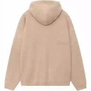 Stussy SS25 HOODED ZIP SWEATER logo