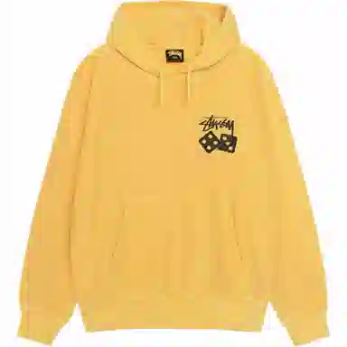 Stussy SS25 DICE HOODIE PIGMENT DYED